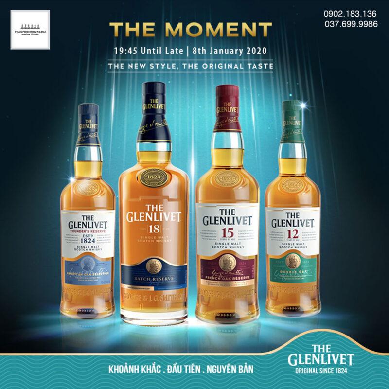 Các loại rượu The Glenlivet