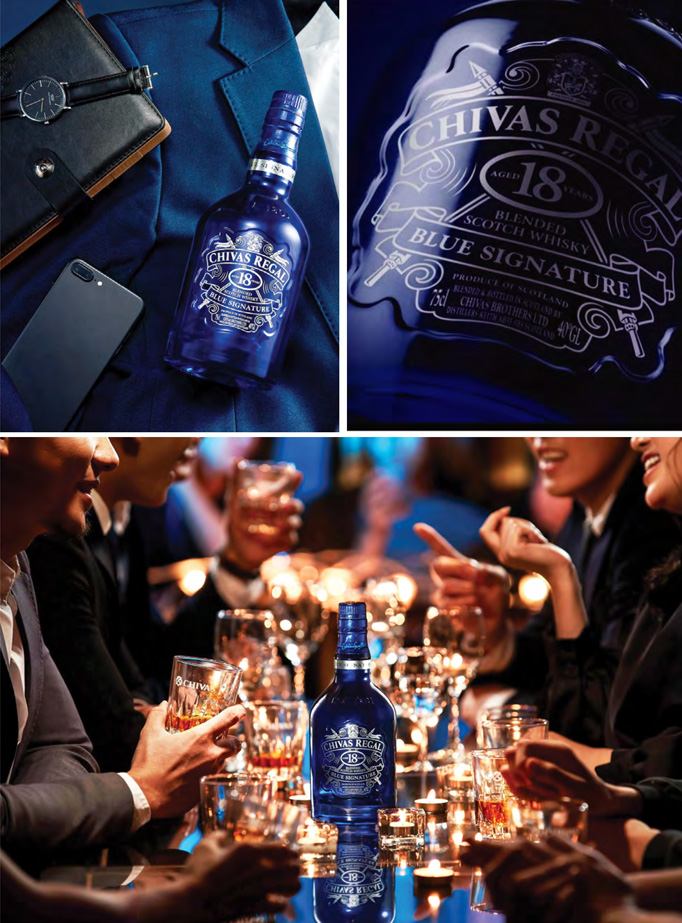 Rượu chivas 18 blue signature hộp quà tết 2026